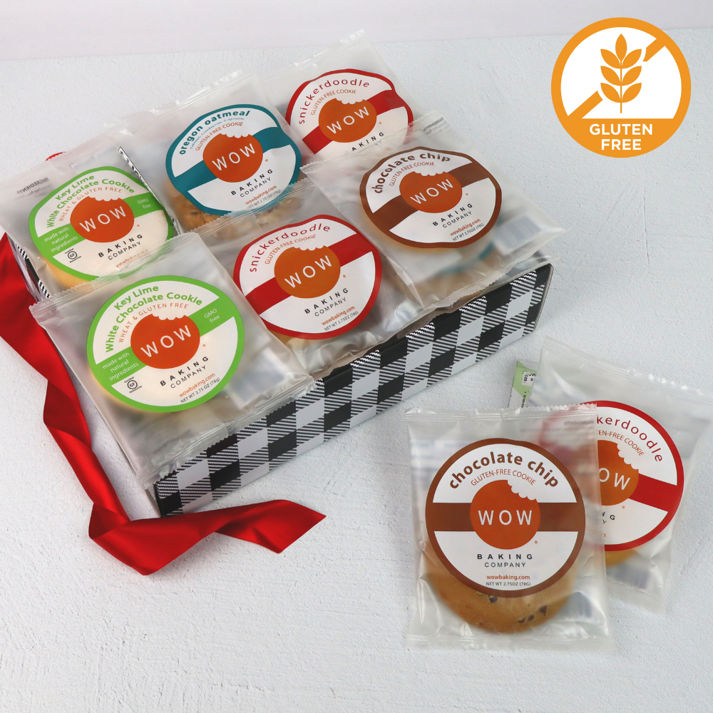 gluten free cookie box fresh baked and made in washington